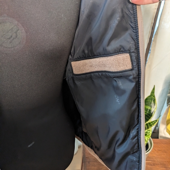 Woolrich tan quilted wool bomber jacket Medium - Picture 7 of 10